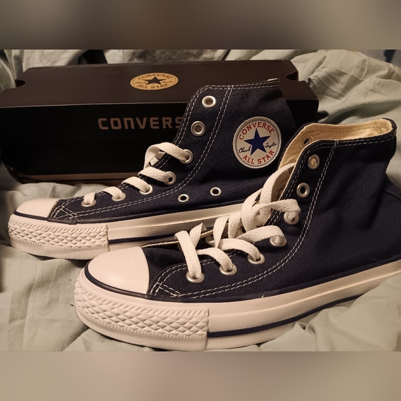 Converse All Star Hi Navy - Picture 1 of 7